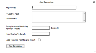 Blackhat Viral Twitter Trend Responder Tweet Suite Application