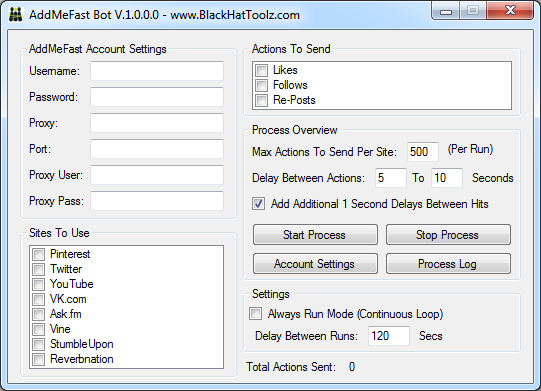 AddMeFast Bot Automatic Points Generator